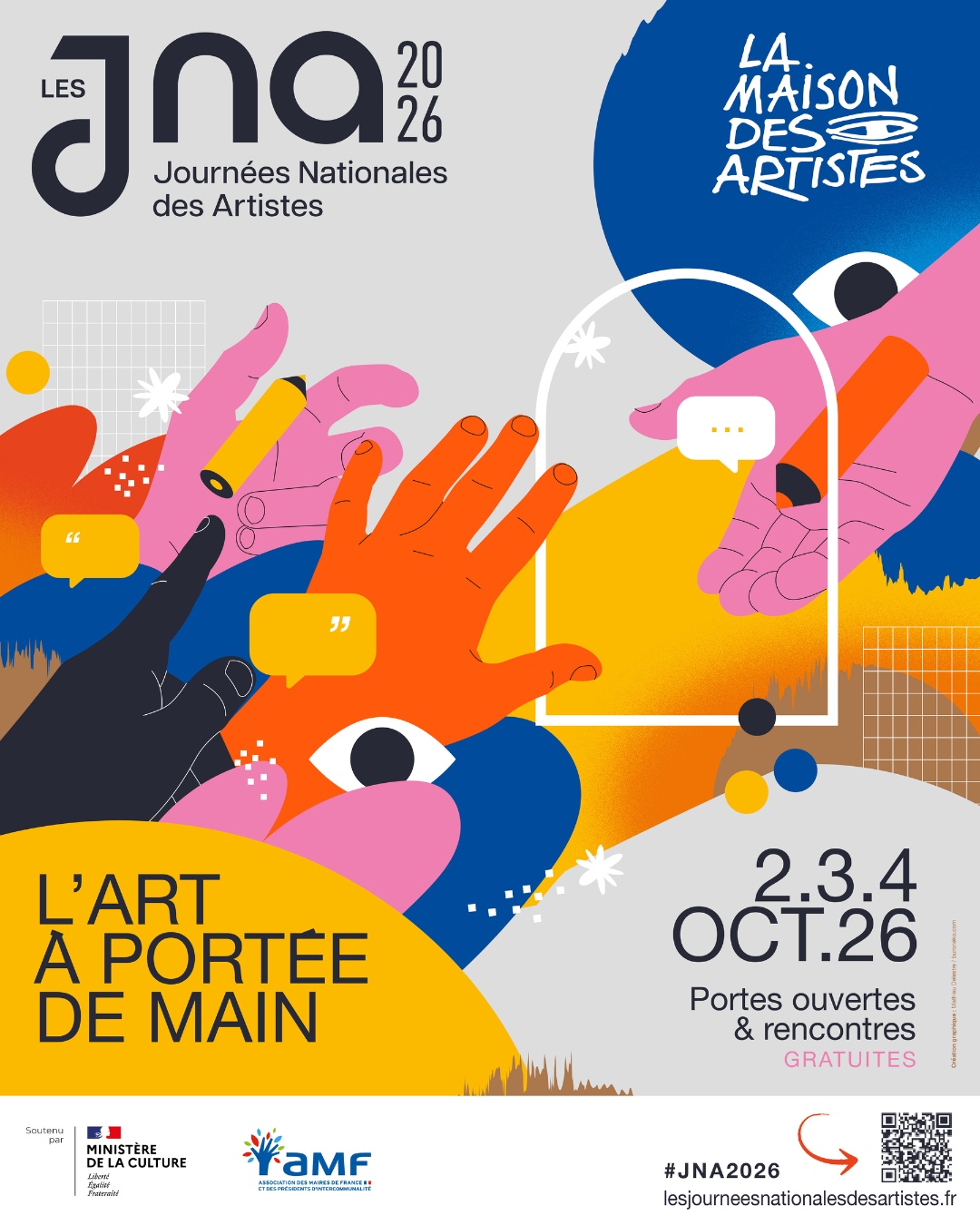 Affiche-Nationale-Officiel-JNA_RS Affiche Nationale Officielle des JNA 2026 - Journées Nationale des Artistes